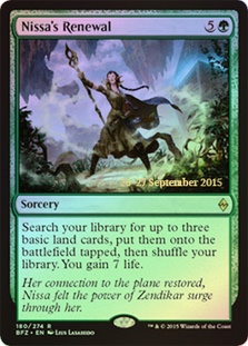 (Promo-Prerelease)Nissa's Renewal/ニッサの復興